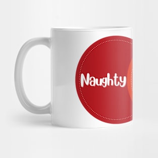 Venn Diagram Christmas Naughty Me Nice Mug